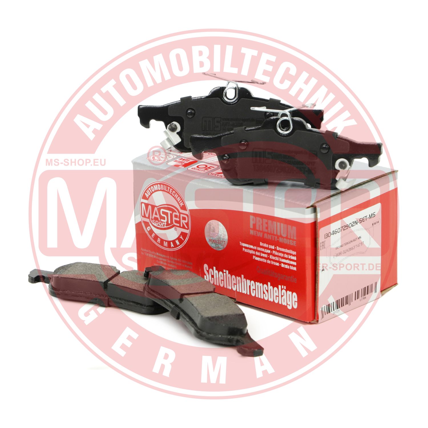 Placute frana MASTERSPORT GERMANY 13046072902N-SET-MS